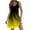 Yellow, variant on Up to 65% Off 2024 Women's Over Size Fashionable Casual Summer Dress Sleeveless Sundress Hankerchief Hem Maxi Tank Dresses Beach Dress With Pockets