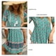 thumbnail image 4 of Vestido de mujer, vestido estampado para mujer, vestido de vacaciones para mujer, vestido estampado de verano de manga corta, construcción resistente, 4 of 5