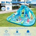 thumbnail image 5 of Costway Inflatable Water Slide, Blowup Water Park with Dual Slides & 584W Blower, 5 of 10