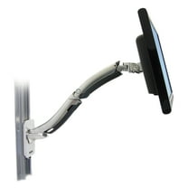 Ergotron MX LCD Mount Arm, Wall Mount, Polished Aluminum