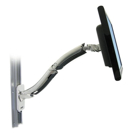 UPC: 0698833010466 | Ergotron MX LCD Mount Arm  Wall Mount  Polished Aluminum