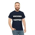 thumbnail image 4 of DJH Apparel | Don't Make Excuses. Make It Happen! Motivational Unisex Tee, 4 of 7