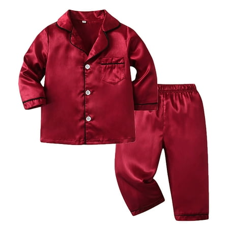 

Baby Girls Casual Outfit Sets Long Sleeve Solid Tops And T Shirt Pants Outfit Sets 2 Piece 18-24 Months