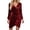 B-Wine, variant on SRZYMJ Womens Velvet Dresses Cowl Neck Long Sleeve Party Holiday Christmas Mini Dresses 2025