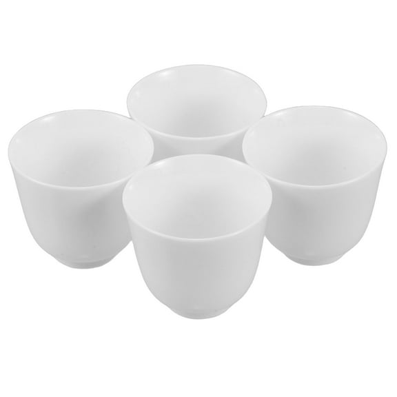 OUNONA 4pcs Chinese Traditional Tea Cups Teacups Mini Ceramic Kung Fu Tea Cups Ceramic Tea Ware Ceramic Drinking Cup