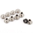 thumbnail image 2 of Viccilley Butt Rivet - 100PCS Nickel Binding Chicago Vis Nail Rivets Album Photo Cuir Artisanat M5x6mm, 2 of 8