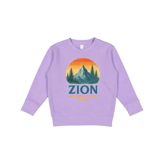 Inktastic Zion National Park Utah Adventure Toddler Sweatshirt