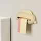 thumbnail image 1 of Portabolsas de basura de pared Little Monsters | Organizador de bolsas de basura sin taladro para cocina y baño | Dispensador de plástico ABS en verde, beige, gris y amarillo, 1 of 6