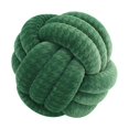 thumbnail image 1 of Almohadas anudadas,Almohadas anudadas Almohada de felpa Decoración del hogar de oficina,Lindo nudo almohada bola cojín sala de estar,Cojín decorativo regalo de cumpleaños Verde, 1 of 8