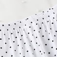 thumbnail image 6 of QTBIUQ Girls 2PC Polka Dot Fall Set Ruffle Trim Sweatshirt and Elastic Waist Straight Pants Outfit Set, 6 of 8