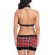 thumbnail image 1 of Conjunto de lencería Disfraz Babydoll Juego de rol Ropa de dormir Tmvgtek para mujer Negro T S, 1 of 4