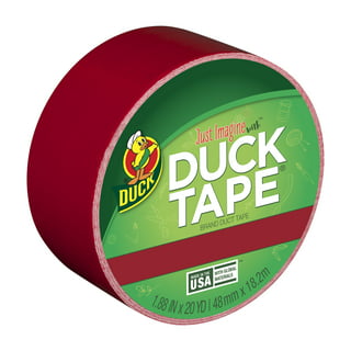 Ducklings Black .75 in x 180 in Mini Colored Duck Tape 