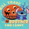 thumbnail image 3 of Lilo & Stitch - Will Trade Brother For Candy - Toddler And Youth Girls Short Sleeve Graphic T-Shirt, 3 of 5