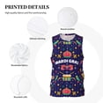 thumbnail image 3 of Naloa Happy Mardi Gras Basketball Jersey Reversible Men's Mesh Athletic Sports Shirts Training Practice S-4XLSmall, 3 of 6