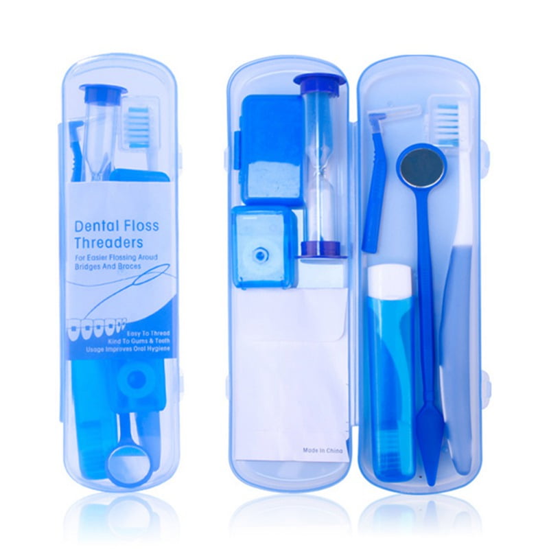 JANDEL Orthodontic Supplies Set Toothbrush Dental Floss Orthodontic Wax