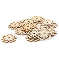 thumbnail image 1 of Small Wood Pieces,100Pcs Wood Pieces Natural Craft Blocks Wood Pieces Striking Appearance, 1 of 14