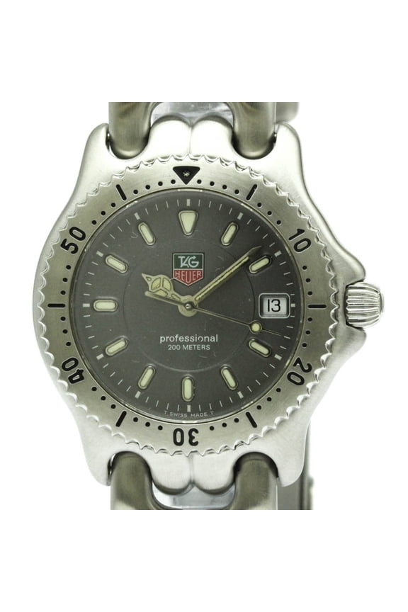 Pre-Owned TAG HEUER Sel Professional 200M Quartz Mid Size Watch WG1213 Polished