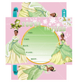 thumbnail image 4 of Tiana Princess Birthday Party Invitation Cards, 10 SheetsCardstock, Birthday Party Supplies, 4 of 4