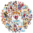 thumbnail image 2 of 35pcs-50pcs Cute Stickers Stationery Stickers Adventure Animal Stickers Kids Stickers for Phone Laptop Suitcase, 2 of 9