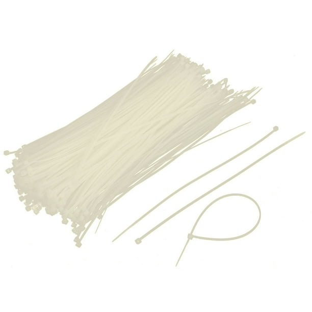 Correa de lazo de cable de nylon de 200 mm x 2 mm, 500 piezas