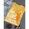 thumbnail image 3 of This Girl Loves Her Welsh Corgi T-Shirt Women -Image by Shutterstock, Female XX-Large, 3 of 4