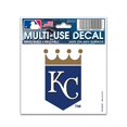 thumbnail image 1 of Wincraft MLB Kansas City Royals 84408010 Multi-Use Decal, 3" x 4", 1 of 2