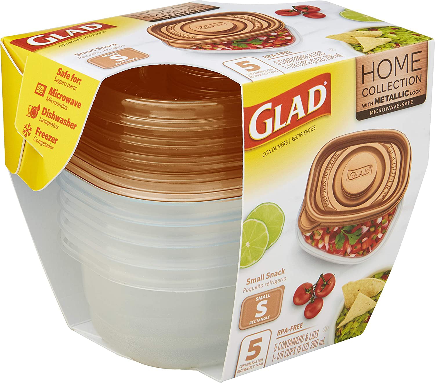 GladWare To Go Snack Food Storage Containers | Medium Rectangle Food  Containers | Food Storage Conta…See more GladWare To Go Snack Food Storage