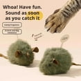 thumbnail image 6 of Interactive Cat Toy Mouse, Automatic Electronic Moving Cat Toys for Kitten, with Furry Tail, Indoor/Outdoor Exercise, 6 of 8