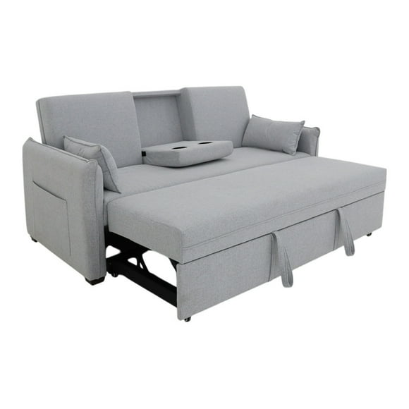 Sofá Cama Easy Living Roco Gris Claro