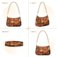 thumbnail image 7 of FORMRS Womens Shoulder Bag with Chain Strap Clutch Purse Cute Tote Handbag, Fall Pattern, 7 of 7