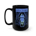 thumbnail image 1 of Mortician Frankenstein Death Parlor Funeral Coffee Mug, 15oz, Black, 1 of 4