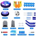 thumbnail image 5 of Hover Soccer Ball,4-in-1 Hover Soccer Ball Hockey Bowling Set for Kids 6-12,LED Soccer Games Indoor&Outdoor Toys Birthday Christmas Gifts for Kids Boys Girls 3 4 5 6 7 8 9+ Year Old, 5 of 9