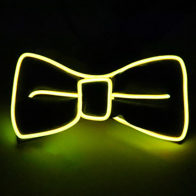 LBLEDBARWARE LED Light Up Bow Tie