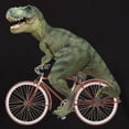 thumbnail image 3 of CafePress - Cycling Tyrannosaurus Rex Dark T Shirt - Men's Classic Graphic Cotton T-Shirt, 3 of 4