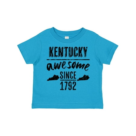 

Inktastic Kentucky Awesome Since 1792 Gift Toddler Boy or Toddler Girl T-Shirt