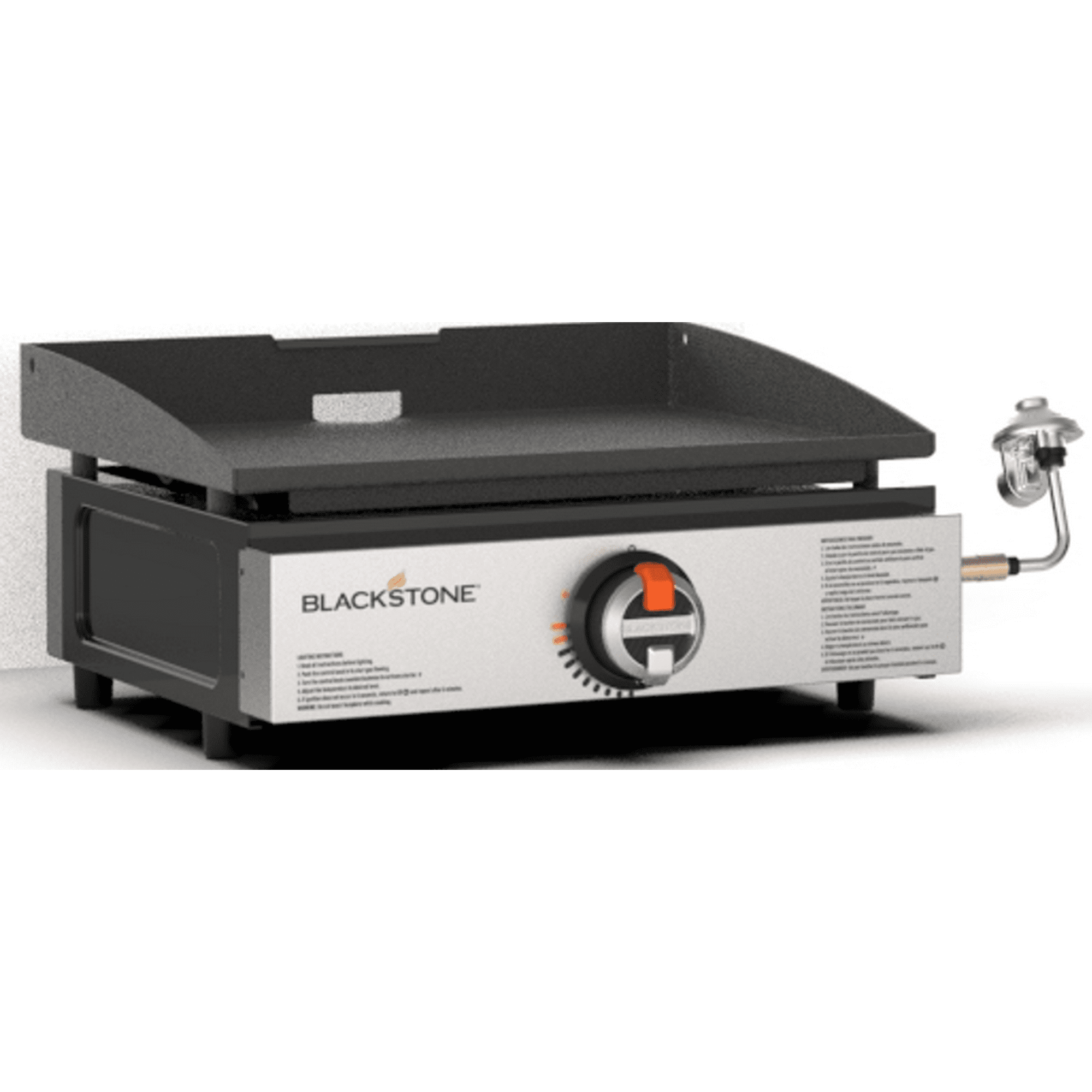Blackstone Griddle 2142 Uses H Style Burner For Even Heating 17 Inch Length Rectangular Stainless Steel Walmart