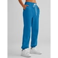 thumbnail image 4 of GHSDFBB Women's Cinch Bottom Sweatpants High Waisted Athletic Joggers, 4 of 6