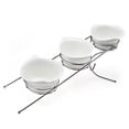 thumbnail image 1 of Godinger 6386 Natura 3 Tier Bowl Servers, 1 of 3