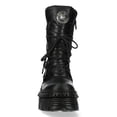 thumbnail image 4 of New Rock WALL373-S6 Unisex Black Leather Gothic Boots, 4 of 8