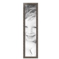 thumbnail image 2 of ArtToFrames 8" x 35" Silver Picture Frame, 8x35 inch Silver Wood Poster Frame (WOM-4993),  Pack, 2 of 7