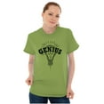 thumbnail image 3 of Vintage Genius Idea Light Bulb Plus Size Crewneck Graphic Tee Shirt Brisco Brands 2X, 3 of 5