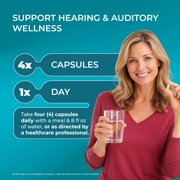 PUREHEALTH RESEARCH Hearing Support Formula - Ear Health Supplement - Calm Ear Support & Auditory Health