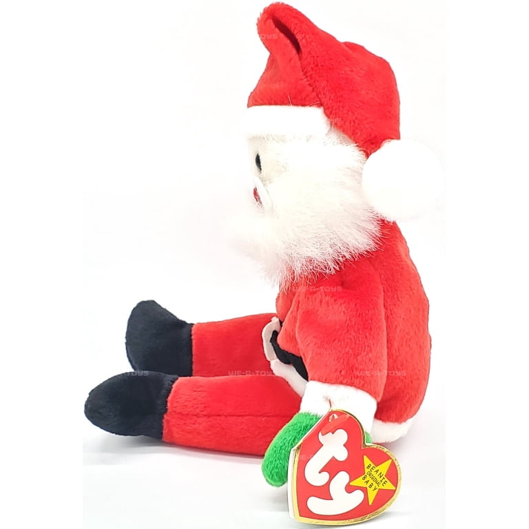 Ty Beanie Baby: Santa Plush | Christmas Beanie | Stuffed Animal