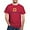 Cardinal, variant on - Delta Tau Delta Full Color Stacked Signature T Shirt - Men's Classic Graphic Cotton T-Shirt