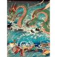 thumbnail image 2 of Recovering A Jewel From The Palace Of The Dragon King Ii Poster Print by Kuniyoshi Utagawa, 2 of 2