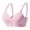 Pink, variant on Bigersell Padded Push up Bras for Women Everyday Bras T Shirt Bras Ladies No Underwire Soft Bra Style B77 T-Shirt Bras for Women Convertible Bra Feature Backless Bra Hook & Eye Bra Closure , Red XL