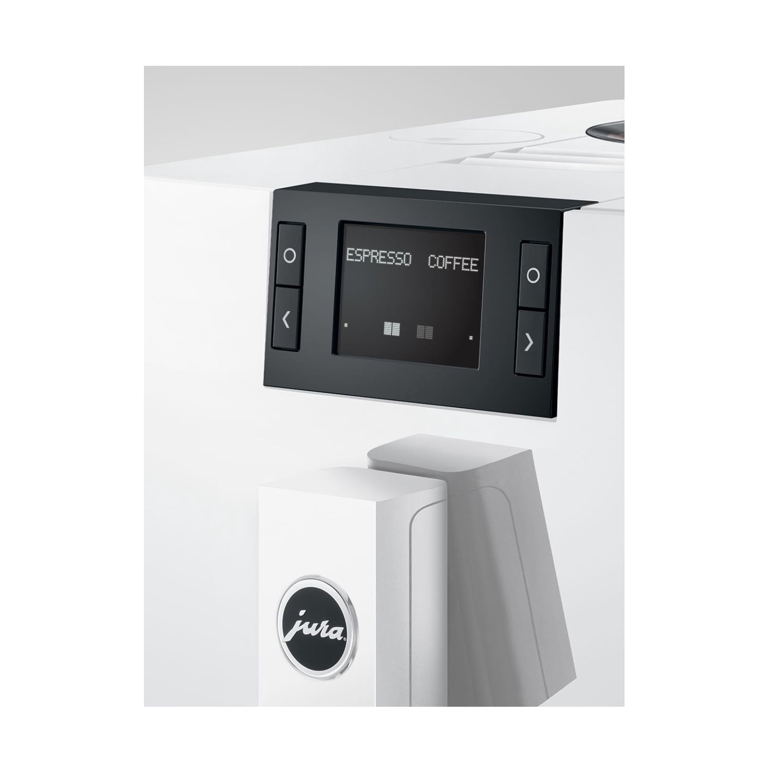 JURA C3 Automatic Coffee and Espresso Machine with 4 Specialties, Professional Aroma Grinder and and Dual Cup Function (Piano White)
