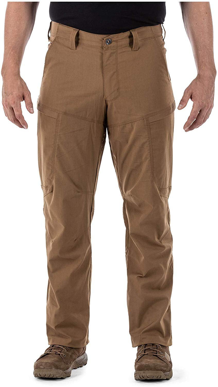 Gusseted Style 74434 5.11 Tactical Men's Apex Cargo Work Pants Flex-Tac Stretch Fabric Teflon Finish 