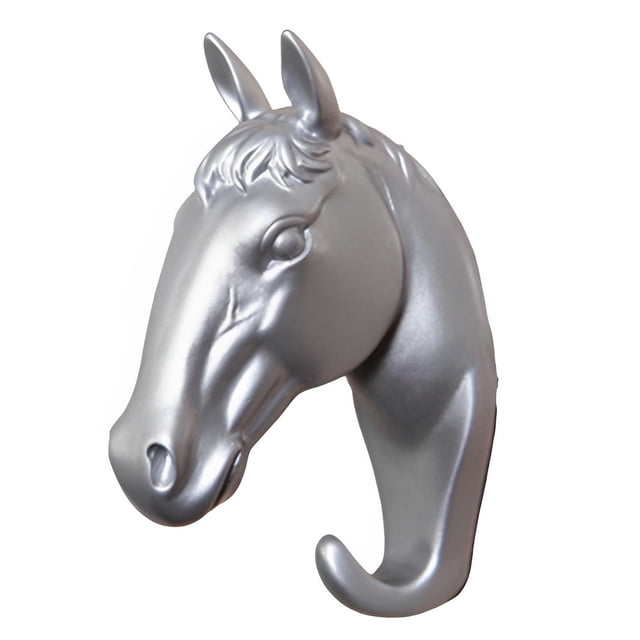 Toystoory Gancho de estilo Vintage para ropa, soporte colgante para artículos diversos, estante de almacenamiento para bolso, colgador de Almacenamiento y organización del hogar Plata