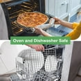 thumbnail image 6 of Vesteel 2-Pack Cooling Rack for Baking, Stainless Steel Cookie Rack for Baking Cooking Roasting , 12" x 9" Grid Wire Rack Fits Baking Sheet Pan, Dishwasher Safe, 6 of 7
